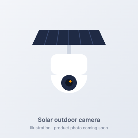 aosu 3K Solar Pan/Tilt Outdoor Camera
