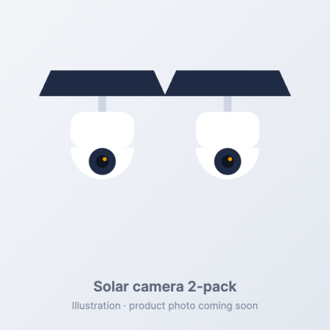 eufy SoloCam S340 3K Solar Camera 2-Cam Kit